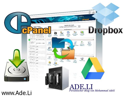 یادداشت های یک عادلی main آموزش بک آپ اتوماتیک از هاست cPanel با دسترسی یوزر و انتقال به Google Drive cPanel لینوکس  cpanel fullback cpanel backup to google drive cpanel backup to dropbox 